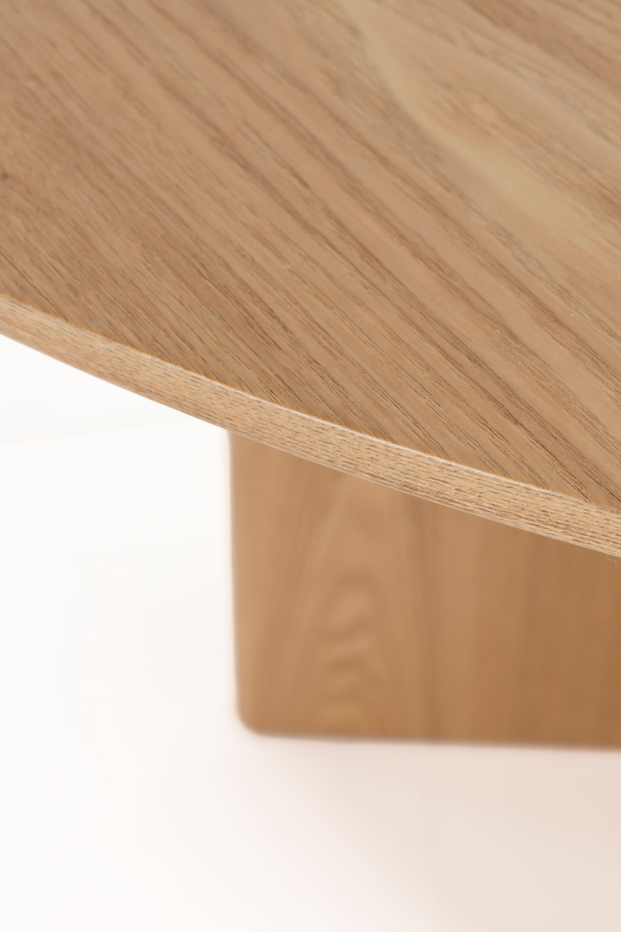 Laurent Natural Wood Round Dining Table